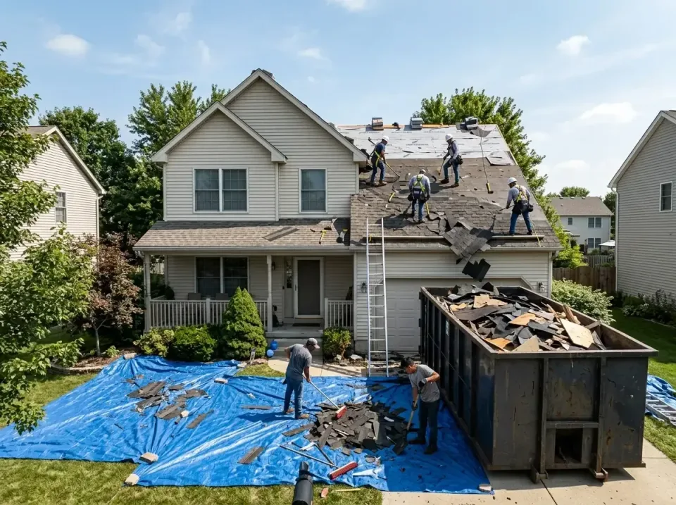 roof-replacement-debris-remova-004 — frequently asked questions, Cheapest Dumpster Rentals in Bowling Green, FL